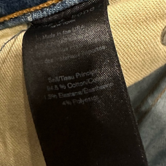 Rag & Bone Nina High Rise Ankle Cigarette Jeans Sz 28 Knee Rip Distress - Picture 7 of 9